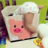 Игрушка, ящик для хранения, детская корзина для хранения, коробка для хранения, ткань