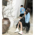 2018 phiên bản Hàn Quốc của trẻ em mới áo khoác denim mùa thu cotton thêu áo bé trai và bé gái mẹ và con gái gia đình và trẻ em set đồ đẹp cho mẹ và bé Trang phục dành cho cha mẹ và con