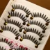 Nhật bản Đài Loan handmade lông mi giả trong suốt thân cây địa phương dày nude trang điểm lông mi SC16 keo dan mi Lông mi giả