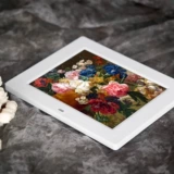 Цифровая фоторамка, электронный фотоальбом, музыкальная фотография, 8 дюймов, подарок на день рождения