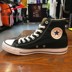 CONVERSE Converse mẫu cổ điển thường xanh Nam và nữ đôi cao cổ thường giày vải cao cấp 101010 101009 jordan dior cổ thấp Plimsolls