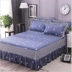 Khăn trải giường bằng vải cotton đơn loại 1,5 m 1,8x2.0m tạp dề chống bụi 100% cotton 2x2.2