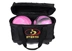 PBS bowling đôi bóng túi hai túi bóng mà không có dây buộc di động bánh xe phổ quát 2 túi bóng đôi túi bóng kéo đôi túi màu đen - Quả bóng bowling