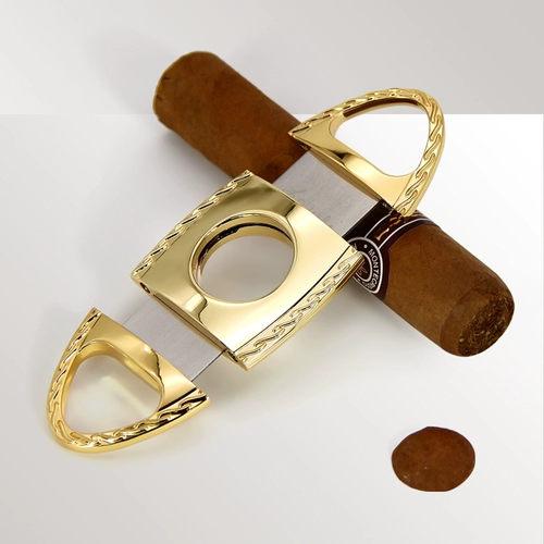 Бесплатная доставка Lafuli сигарная резка портативных сигарных ножниц 5 хрома из нержавеющей стали лезвия сложнее и резкое