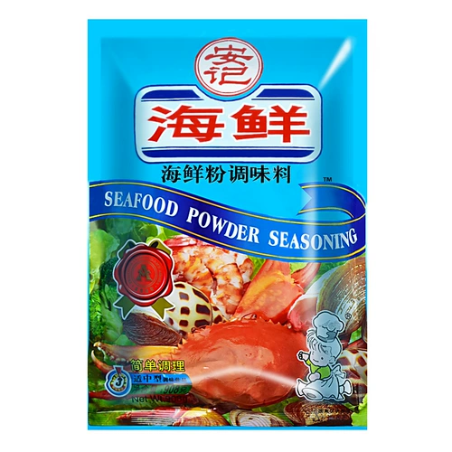Порошок морепродуктов Anji, приправа, 1 кг, коммерческий вкус морепродуктов, порошок улитки, порошок приправы, порошок Malatang для жарки в горячем горшке