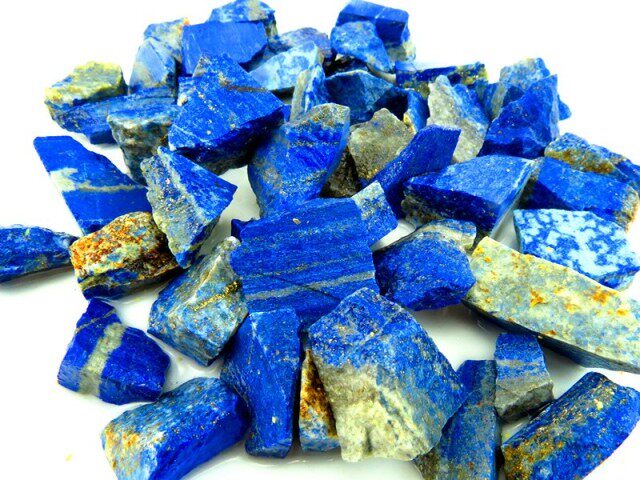 吊坠 可做矿物标本可雕刻/做吊坠第三眼能量石 纯天然阿富汗青金石