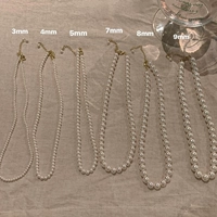 Ожерелье из жемчуга, расширенная цепочка до ключиц, легкий роскошный стиль, коллекция 2023, премиум класс