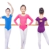Quần áo trẻ em khiêu vũ cô gái tập nhảy khiêu vũ trẻ nhỏ tay áo dài cơ thể phù hợp với cung quần áo biểu diễn múa - Trang phục Trang phục