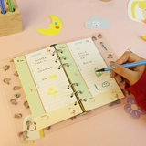 Cartoon A5A6 Live Notepbook Core Standard 6 -Hole Board Page страница крови во время Core 40 Core