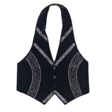 Sailor Dance Clothing 2019 Женская Ян, новая алмазная инкрустация жидкости жилет Plaza Dance Gitta Performance Clothing