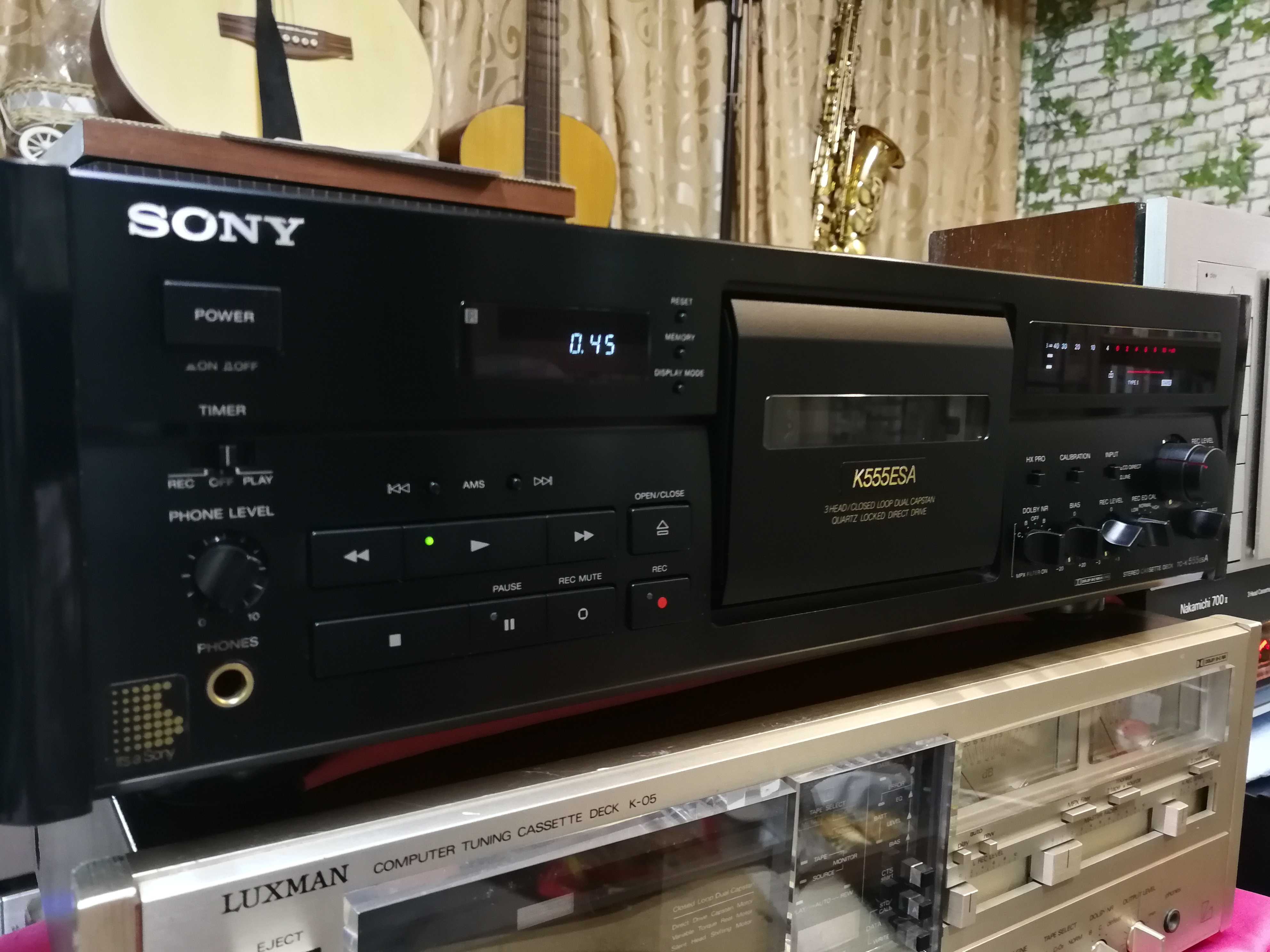 Купить Кассетный магнитофон Сони/Сони ТС-k555esa Деку магнитофона ...