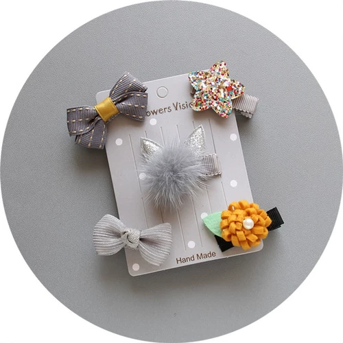 Бесплатная доставка для волос домашние волосы плюшевые волосы Clip Cat Cat Голова цветочные цветы