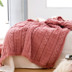 Mùa đông cộng với dày thảm len ấm áp của đơn chăn sofa ngủ rắn chăn mền cashmere giản dị - Ném / Chăn chăn lông cừu cho trẻ em Ném / Chăn