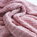 Nordic đơn giản chân rắn màu chăn che mất ins chăn nhỏ ghế bành thường lười biếng bìa nap chăn chăn vào mùa đông - Ném / Chăn chăn lông cừu giá rẻ Ném / Chăn