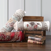 Sofa phong cách châu Âu đa năng kẹo gối gối đệm để tăng hình trụ gối gối dài với lõi có thể tháo rời và có thể giặt