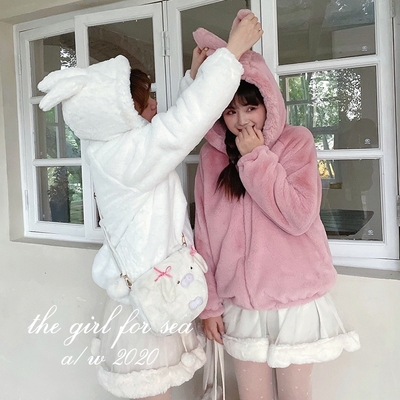 taobao agent Genuine velvet cute fleece short jacket