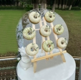 Глобальный дисплей на витрине драгоценности запеченные торт торт торт холодным блюдами, свадьба свадьбы
