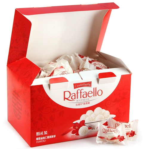 Ферреро шоколад Raphael Coconut Crispy Ball 96 Свадьба Ferello Battle Erbal Sugar Net Красные закуски