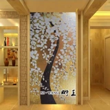 Металлическая алюминиевая пластиковая доска мозаичная головоломка фон стена гостиная.