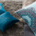 Mới Trung Quốc cổ điển hình học sofa đệm văn phòng gối đầu gối lớn trở lại gối gối siêu mềm nhung gối trang trí sofa Trở lại đệm / Bolsters