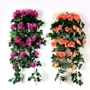 Trong nhà mô phỏng hoa hồng treo tường hoa treo phòng khách trang trí tường hoa giỏ hoa giả hoa treo tường trang trí trần - Hoa nhân tạo / Cây / Trái cây hoa giả trang trí