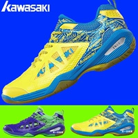 Giày cầu lông Kawasaki k337 K338 đệm mang giày thi đấu cấp chuyên nghiệp nam nữ hàng ngày đào tạo giày thể thao giày cầu lông, bóng chuyền