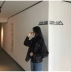 Áo khoác da nữ xe máy da nữ lỏng lẻo 2019 mùa thu mới Hàn Quốc da pu đẹp trai áo khoác da ngắn - Quần áo da áo da nữ zara Quần áo da