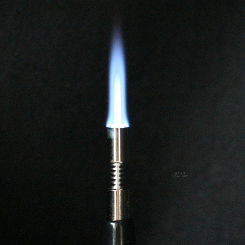 Портативный надувный газовый паяльный паяль железа спрей с брызги с двойным огнем двойной паяль