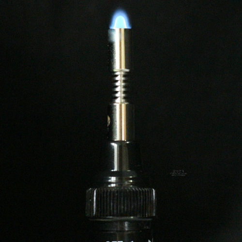 Портативный надувный газовый паяльный паяль железа спрей с брызги с двойным огнем двойной паяль