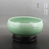 Gốm Long Tuyền Celadon trồng thủy canh calamus narcissus chậu đất văn hóa thịt nghệ thuật nồi trang trí khay lưu trữ tròn - Trang trí nội thất phụ kiện trang trí ban công Trang trí nội thất