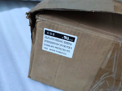 Американская новая оригинальная CDE Exchange 600VAC 25 UF рыбная машина желчная машина без высокого давления нефть.