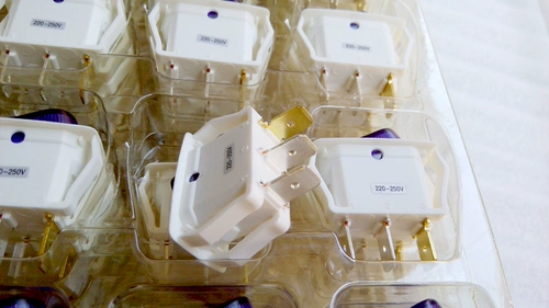 Taiwan Sci (новый) Ship-Type Switch 10a Single Road 3 Pin R13-238B Серебряные медные ножки