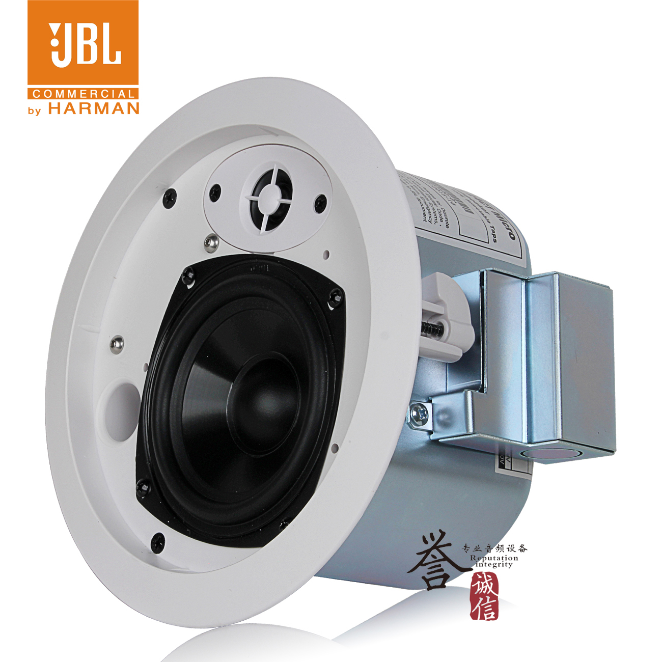 Jbl Control 24ct Micro 4 5 2 Way Compact In Ceiling Speaker With Transformer Proaudio Com