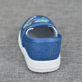 Детская тканевая джинсовая обувь для раннего возраста для отдыха, осенняя