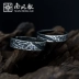 Nanfeng Song Thiết kế ban đầu "" nhẫn đôi S925 nhẫn bạc sterling Tanabata quà tặng đặc biệt