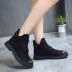 Booties nữ mùa thu đông 2018 phiên bản Hàn Quốc mới của gió Anh hoang dã với Martin boot nữ ngắn bốt đơn