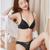 Mùa hè phần mỏng không có dấu vết no rim bra set sexy thu thập áo ngực nhỏ để nhận được phòng chống sữa rủ trên đồ lót phụ nữ Bộ đồ lót