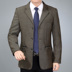 Mùa xuân và mùa thu người đàn ông trung niên của người đàn ông giản dị áo khoác nam phù hợp với cổ áo áo khoác nam giới kinh doanh của người đàn ông trung niên áo khoác hàng đầu Áo khoác