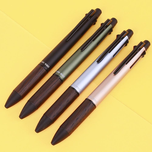 Uni Mitsubishi Multifunctional Oak Pen Multi-Color Bad Pen+Автоматический карандаш-дуб Композитный ручка MSXE5-2005