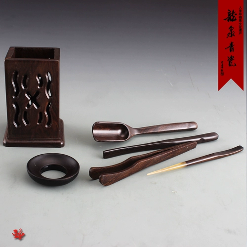 Longquan Celadon Tea Ceremony аксессуары кунг -фу чай чайный поднос чайный стол