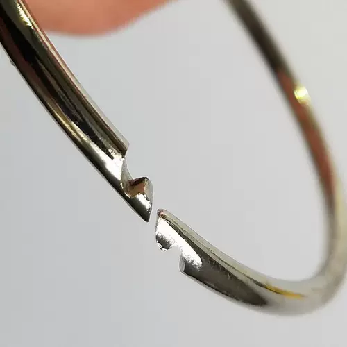 Брелок с застежкой, маленькая металлическая подвеска