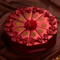Подарочная коробка, подарок на день рождения, 12 года, европейский стиль