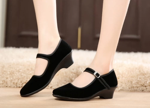 Действительно женские в стиле традиционная поляризованная этикета ткань танцевальная обувь танцевальная обувь высокая полиуретановая подошва из легкой горячей продажи