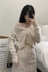 2018 đầu mùa xuân mới Hàn Quốc phiên bản của hoang dã phần dày ngắn V-Cổ hàng duy nhất nút màu rắn đan áo khoác cardigan nữ thủy triều áo khoác cardigan nữ Cardigan
