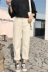 Mùa xuân và mùa hè mới của Hàn Quốc phiên bản của hoang dã quần âu phụ nữ lỏng lẻo vi quần thẳng màu tinh khiết quăn quần sinh viên quần triều nữ