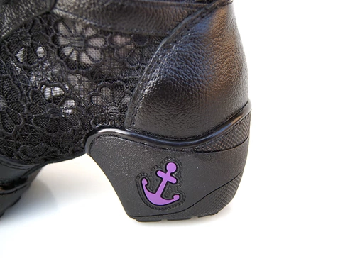 Летние туфли, дышащая современная высокая танцующая обувь, из натуральной кожи, мягкая подошва