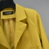 Áo khoác da 2019 xuân hè phù hợp với cổ áo Thời trang Hàn Quốc eo ngắn eo cao giảm béo áo khoác da xe máy thủy triều - Quần áo da áo da cừu nhập khẩu Quần áo da