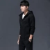 Wan Jielong diện đồ thể thao thời trang xa Yang mã 2018 mới mặc đồ thể thao nam Jin Leao - Thể thao sau
