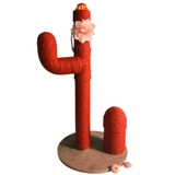 Gaoge Jun Cat Cating Cat West Cat Tree Интегрированное освещение коралловый кот живот Maispot захватывает игрушку для кошек Catal