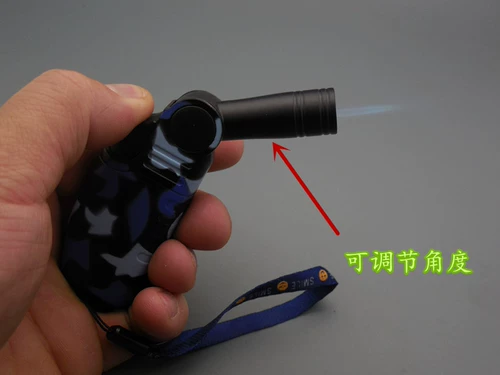 Металлическая портативная маленькая камуфляжная ветрозащитная электронная зажигалка